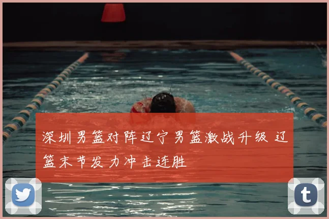 深圳男篮对阵辽宁男篮激战升级 辽篮末节发力冲击连胜