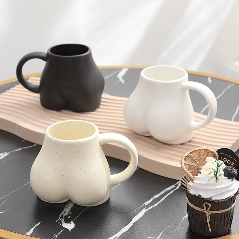 YML hot selling ceramic mug personality coffee cup breakfast milk cup office water cup