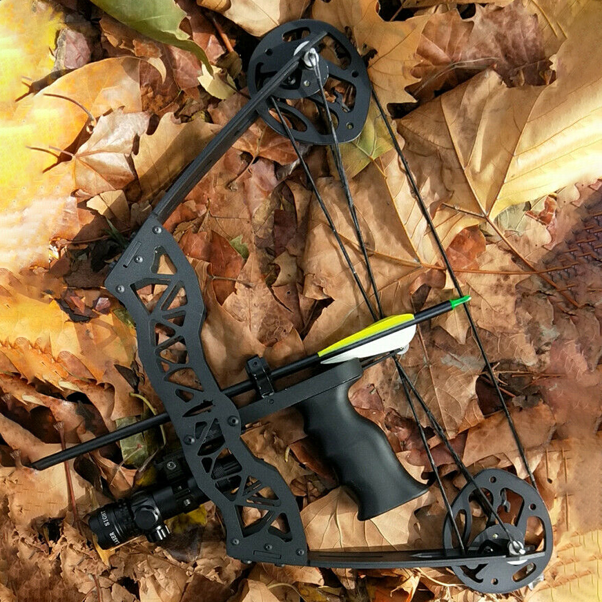 YML 40 lbs Mini composite bow fishing Bowfishing 16 Archery Fishing Hunting Right Left Hand bow