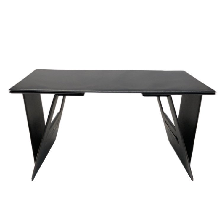 YML Wholesale factory multifunctional leather  folding computer table