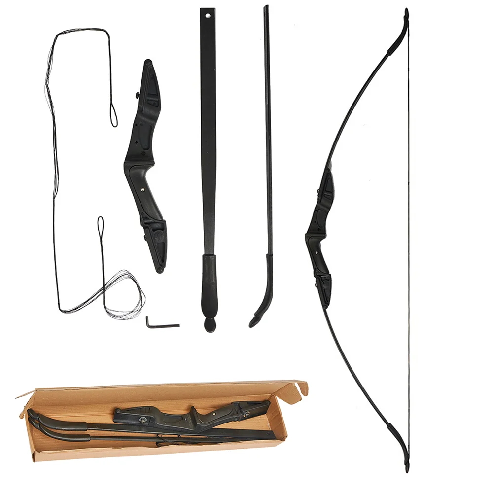 Takedown Recurve Split bow 30-40 pounds  straight pull bow archery sports entry Hunting Longbow Archery Bow