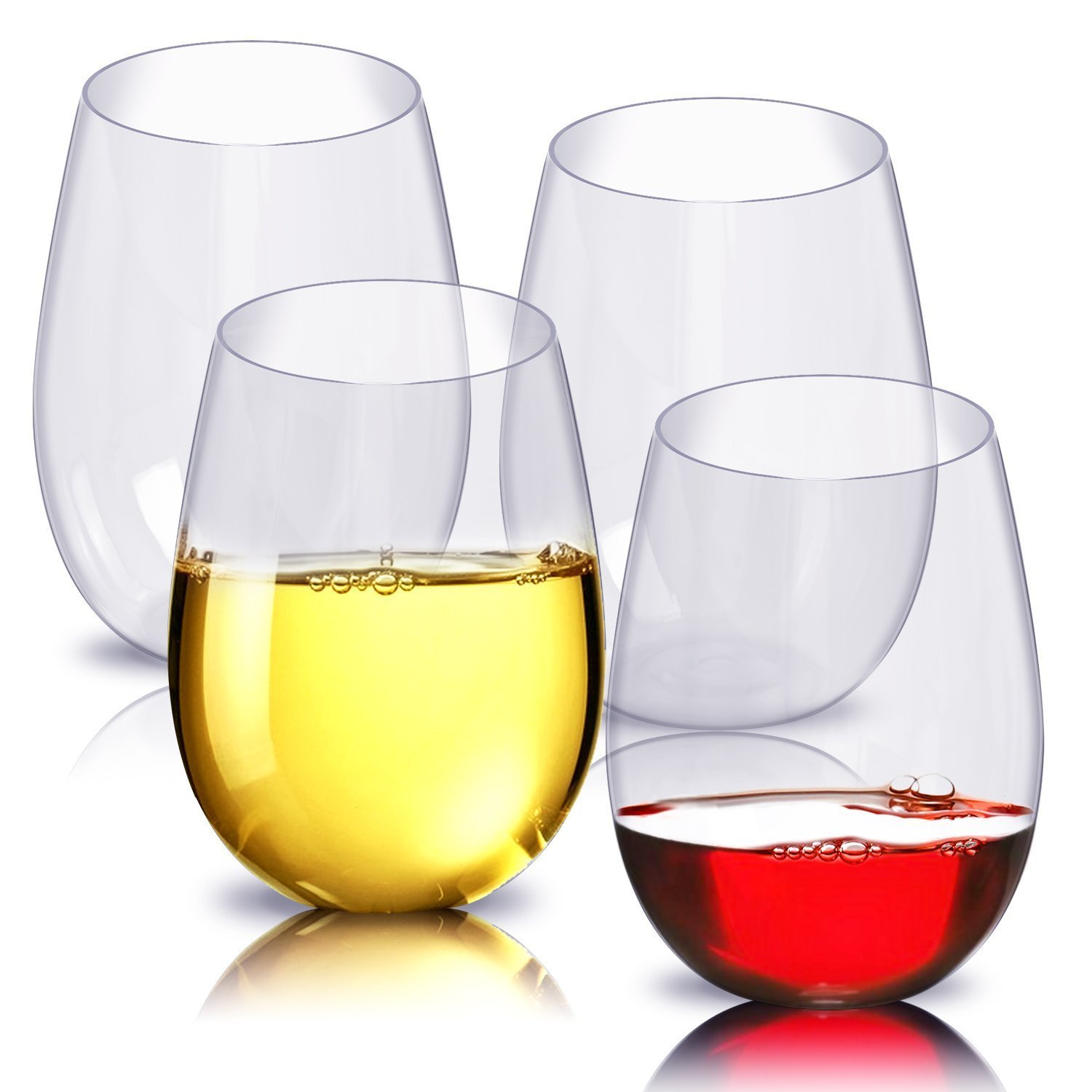 YML Wholesale Transparent water wine juice plastic glass