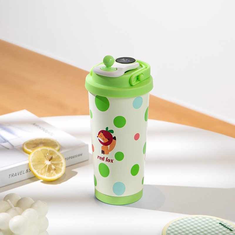 Intelligent temperature display double drink 316 stainless steel high appearance level thermos cup large capacity cup coffee cup
